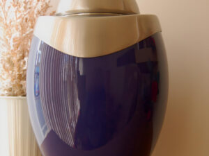 A361 Amore Standard Adult Urn Blue & Bru Pewter - Image 1