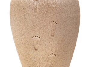 BA110 ShiftingSand Footprints Standard Adult Urn Eco Sand - Image 1