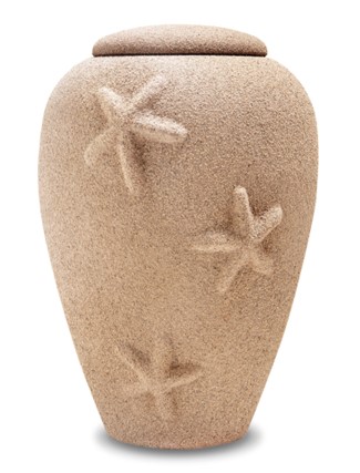 BA111 StarFish Adult Urn Eco Sand 4.0ltr